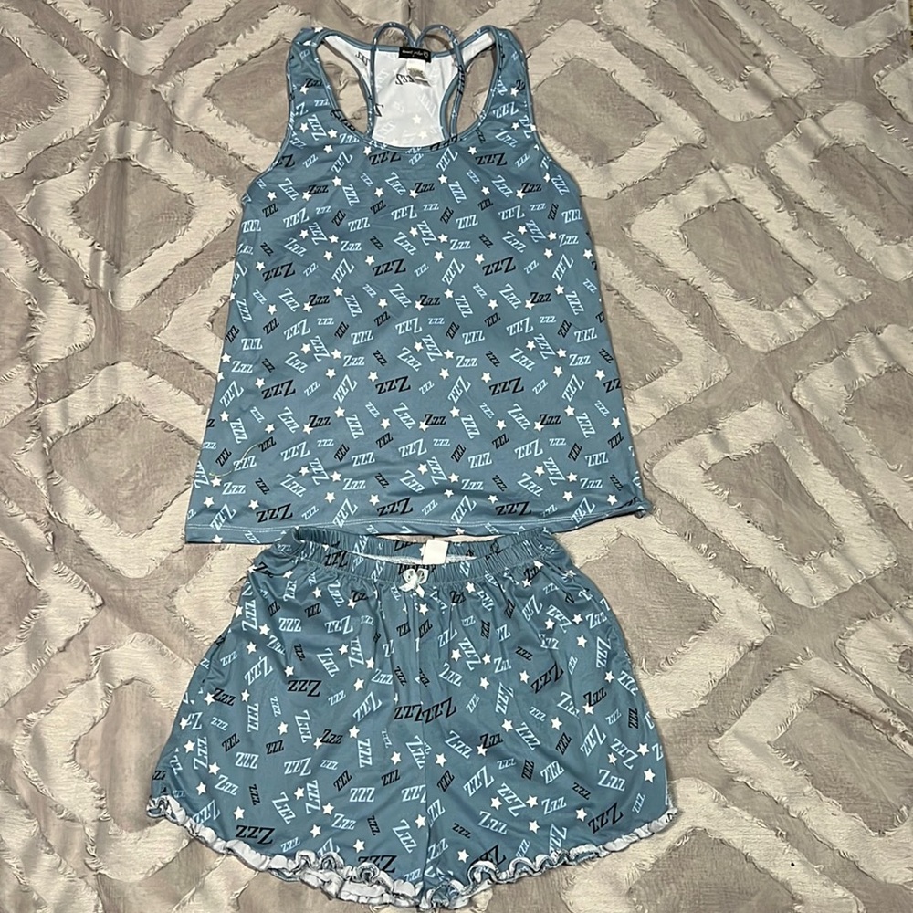 Women's Emme Jordan Tank Top and Shorts Sleep Set